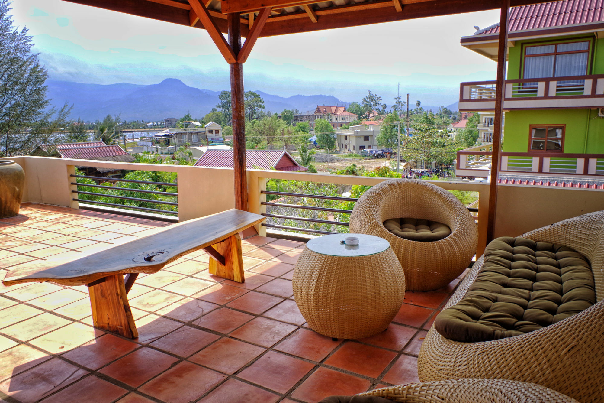 Kool Kampot Hotel Bagian luar foto